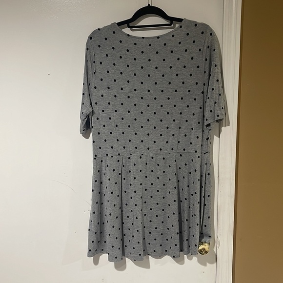Soma Women's Polka Dot Crew Neck Dress Size XL - Picture 7 of 7